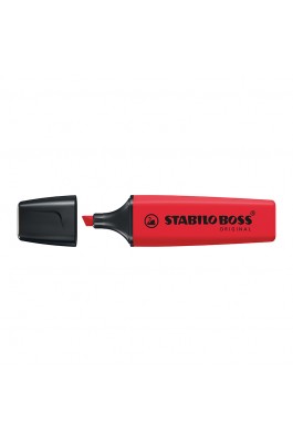 Stabilo Boss Original Μαρκαδόρος Υπογράμμισης 5mm Κόκκινο (70/48)
