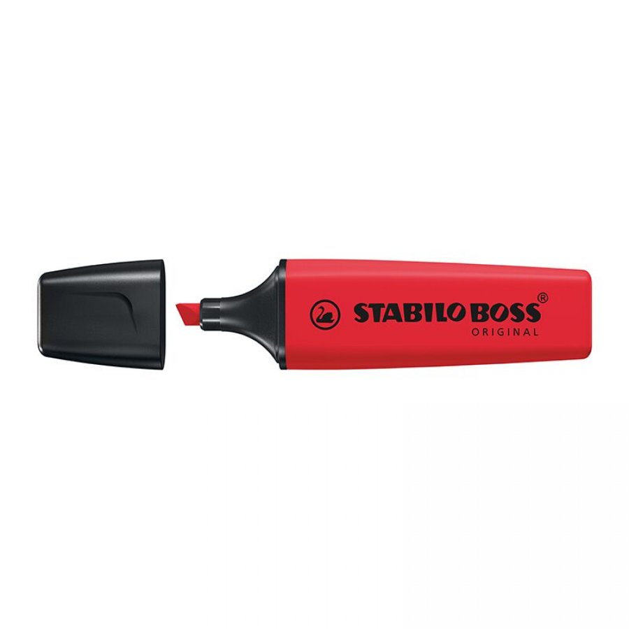 Stabilo Boss Original Μαρκαδόρος Υπογράμμισης 5mm Κόκκινο (70/48) Stabilo Boss Original Μαρκαδόρος Υπογράμμισης 5mm Κόκκινο (70/48)