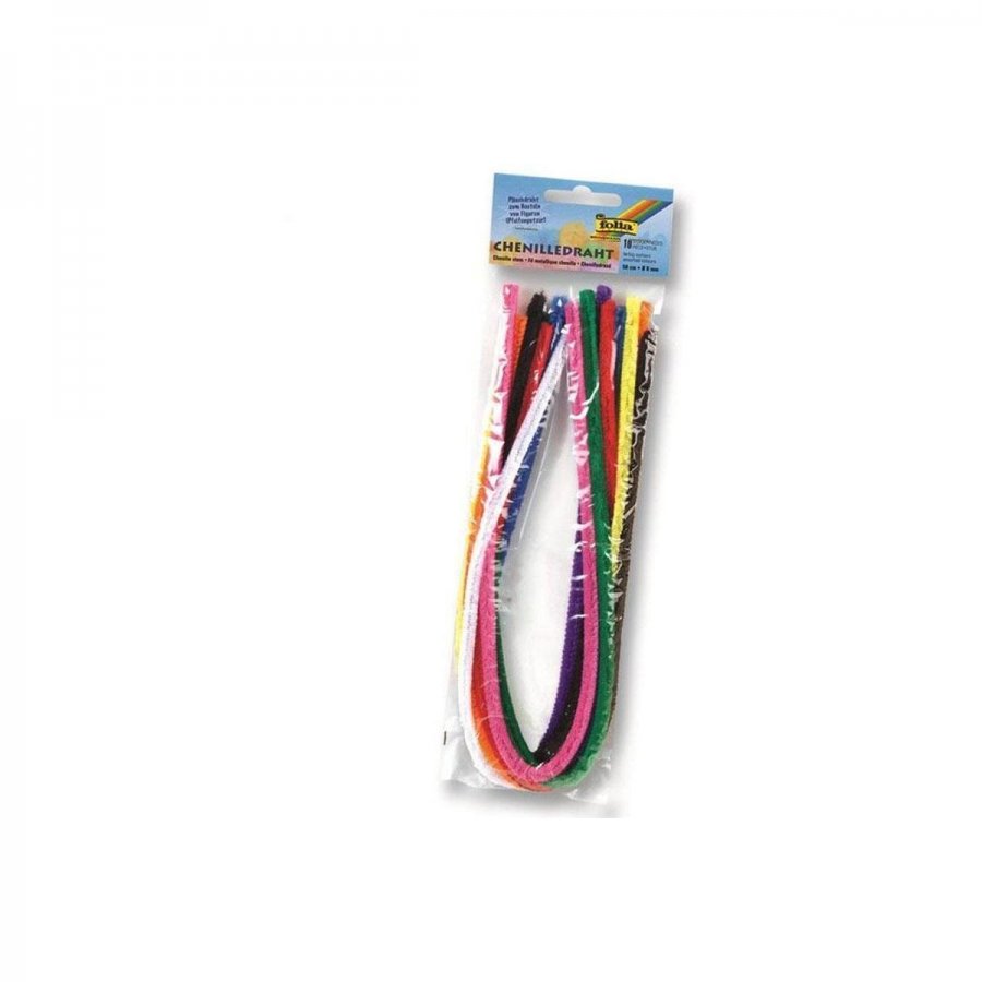 Folia Σύρμα Πίπας Blister50cm x 0.8cm 10 τεμάχια Διάφορα Χρώματα (77809) Folia Σύρμα Πίπας Blister50cm x 0.8cm 10 τεμάχια Διάφορα Χρώματα (77809)