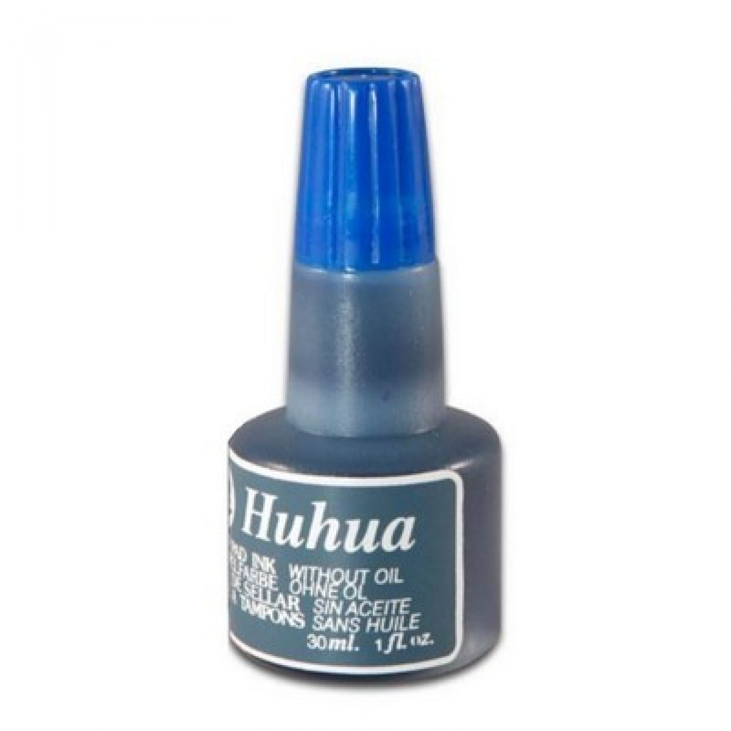 Huhua Μελάνι Ταμπόν 30ml Μπλε (42405L)