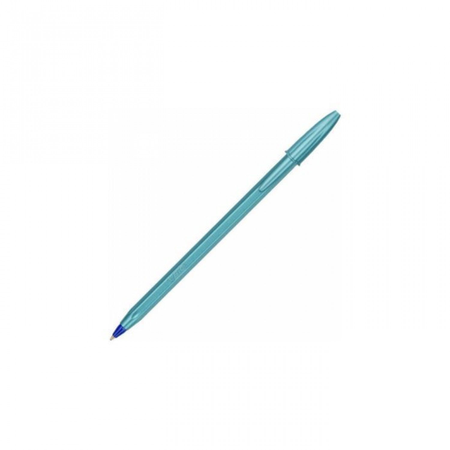 Bic Στυλό Ballpoint 1.0mm με Μπλε Mελάνι Cristal Glace