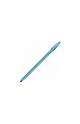 Bic Στυλό Ballpoint 1.0mm με Μπλε Mελάνι Cristal Glace