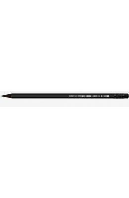 Faber-Castell Black Edition Μολύβι B με Γόμα Μαύρο (12311206)