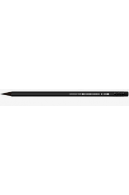 Faber-Castell Black Edition Μολύβι B με Γόμα Μαύρο (12311206)