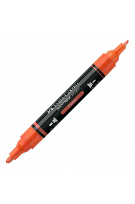 Faber-Castell Διπλός Μαρκαδόρος Multimark Acrylic Orange Faber-Castell Διπλός Μαρκαδόρος Multimark Acrylic Orange