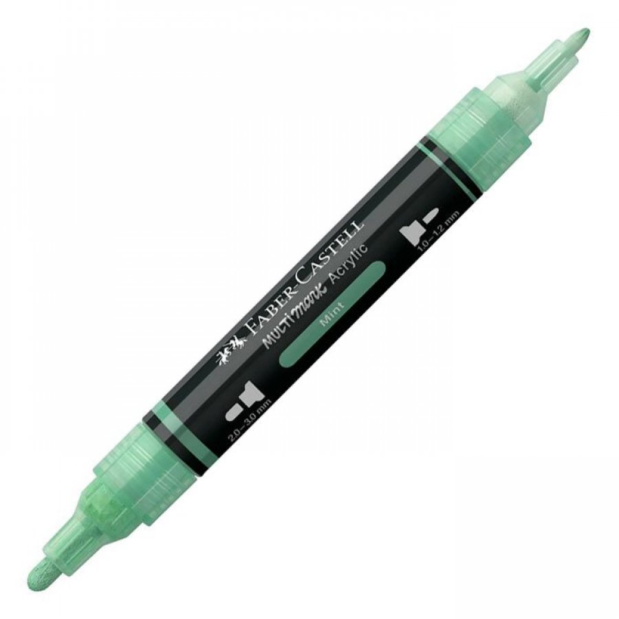 Faber-Castell Διπλός Μαρκαδόρος Multimark Acrylic Mint Faber-Castell Διπλός Μαρκαδόρος Multimark Acrylic Mint