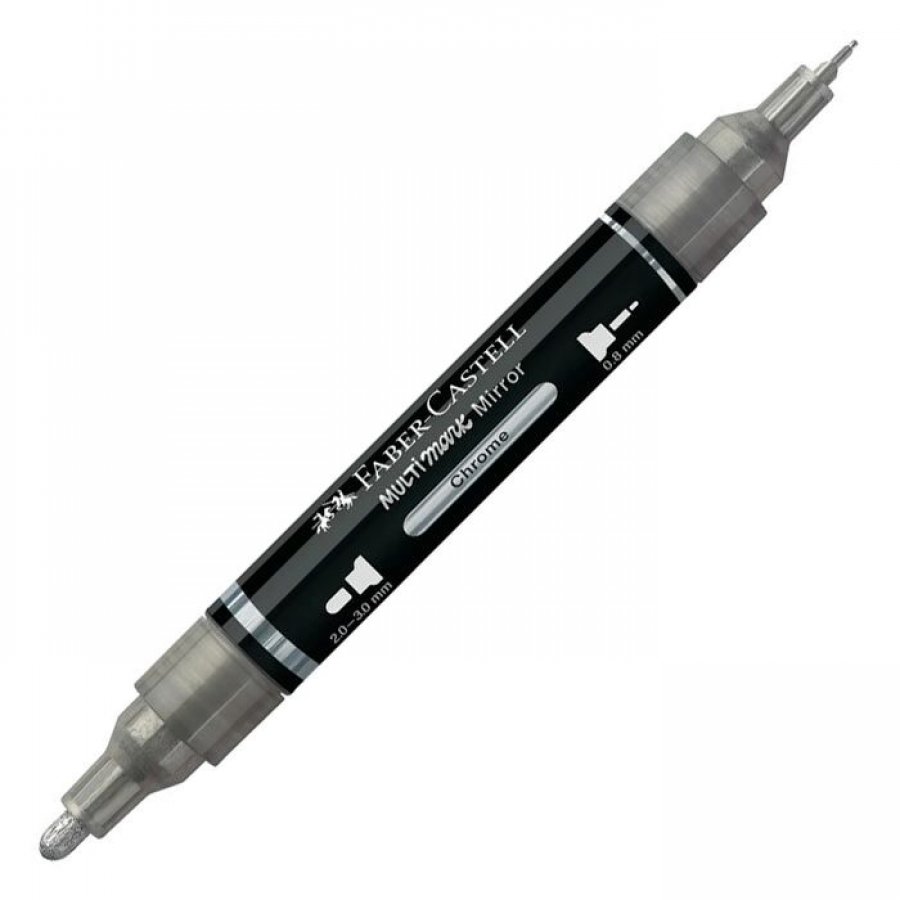 Faber-Castell Διπλός Μαρκαδόρος Multimark Acrylic Chrome Faber-Castell Διπλός Μαρκαδόρος Multimark Acrylic Chrome