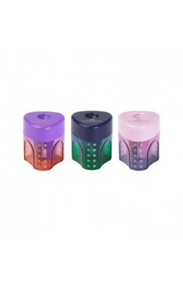 Faber-Castell Mini Auto Flow Edition Ξύστρα Βαρελάκι σε Διάφορα Χρώματα (183471)