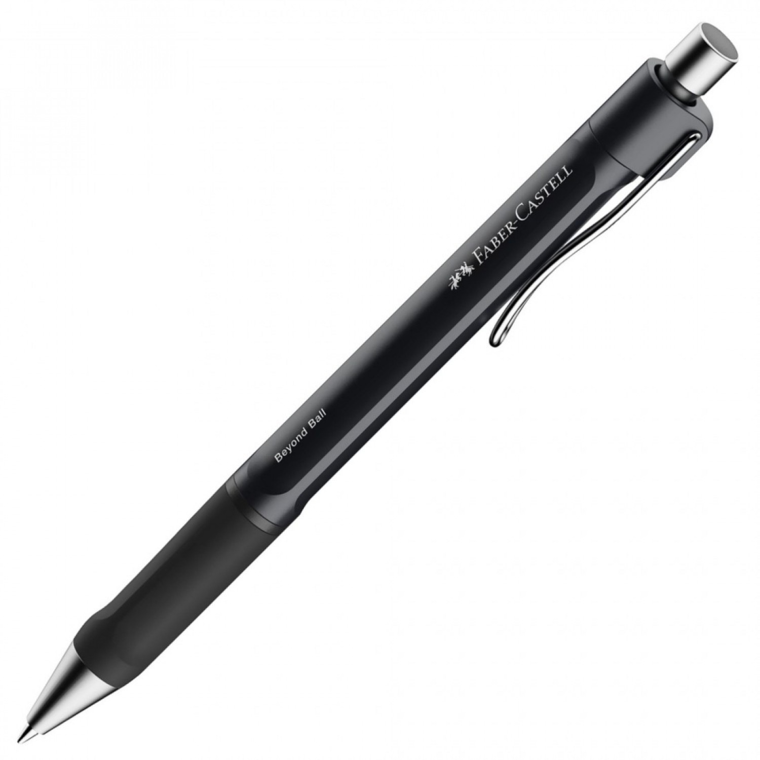 Faber-Castell Στυλό Ballpoint Beyond Ball x-soft 1.0mm με Μαύρο Mελάνι (348899)
