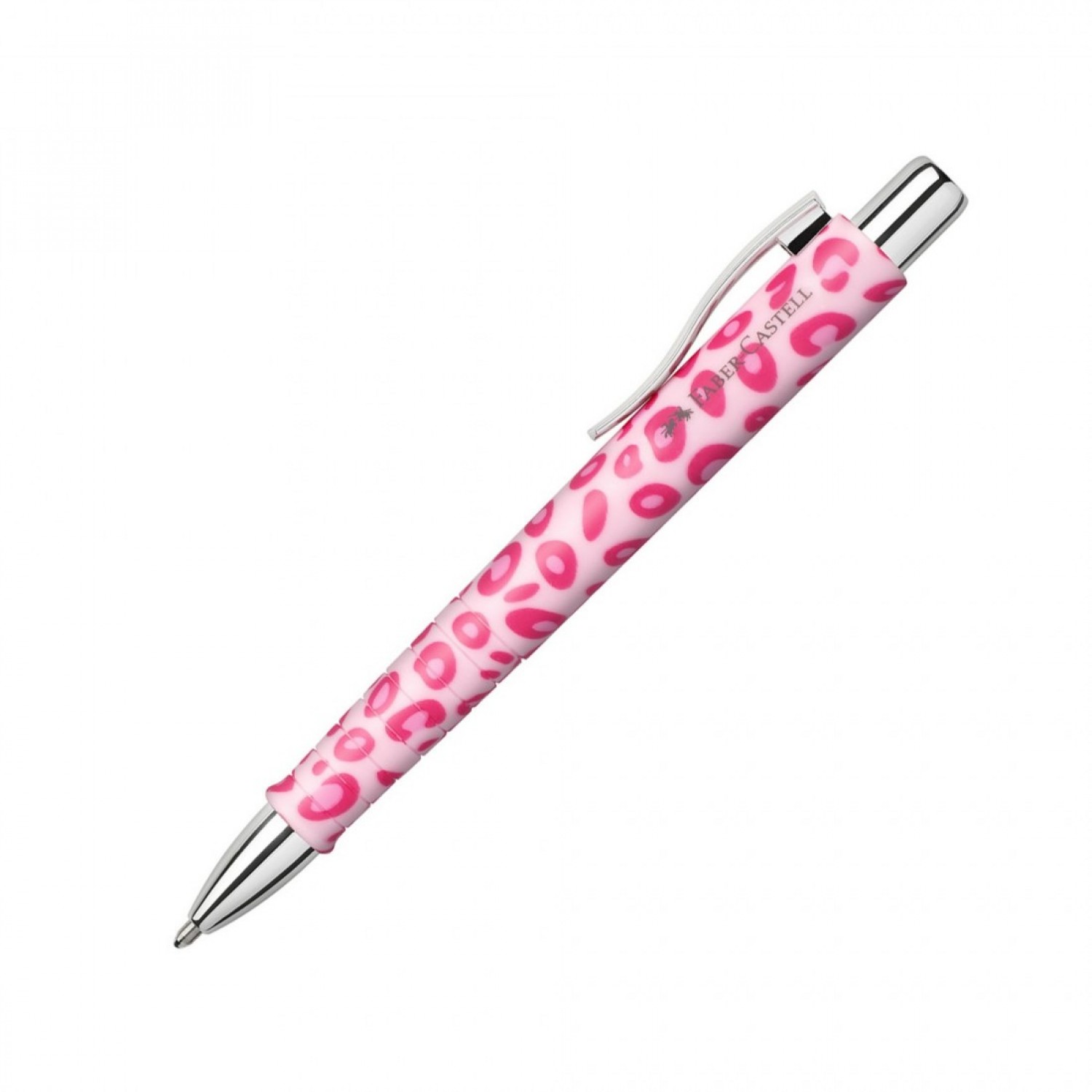 Faber-Castell Στυλό Poly Ballpoint XB Leopard Edition Sugarspots με Μπλε Μελάνι (241183)