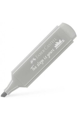 Faber-Castell Textliner 46 Μαρκαδόρος Υπογράμμισης Παστέλ Γκρι 5mm