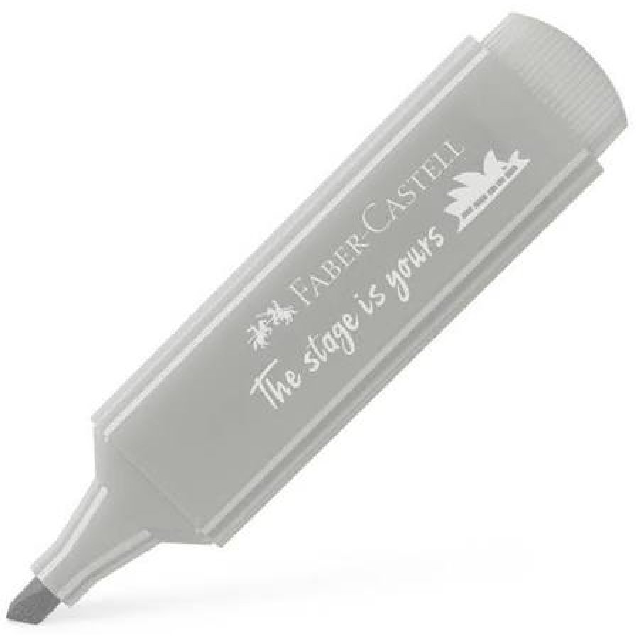 Faber-Castell Textliner 46 Μαρκαδόρος Υπογράμμισης Παστέλ Γκρι 5mm Faber-Castell Textliner 46 Μαρκαδόρος Υπογράμμισης Παστέλ Γκρι 5mm