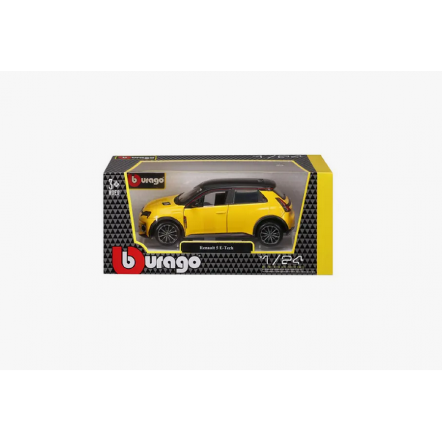 Bburago Renault 5 E-Tech Electric Κίτρινο 1/24 (21113) Bburago Renault 5 E-Tech Electric Κίτρινο 1/24 (21113)