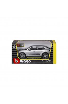 Bburago Porsche Macan Turbo Electric Γκρι 1/24 (21114) Bburago Porsche Macan Turbo Electric Γκρι 1/24 (21114)