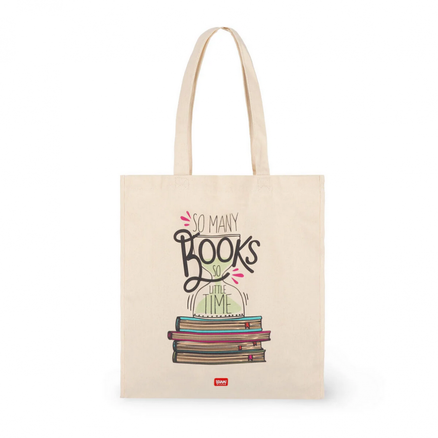 Legami Τσάντα Ώμου Υφασμάτινη Book Lover (CBAG0006) Legami Τσάντα Ώμου Υφασμάτινη Book Lover (CBAG0006)