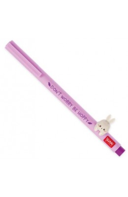 Legami Στυλό Gel Με Διακοσμητικό Ζωάκι Bunny Lovely Friends (CPP0024)