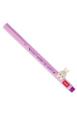 Legami Στυλό Gel Με Διακοσμητικό Ζωάκι Bunny Lovely Friends (CPP0024)