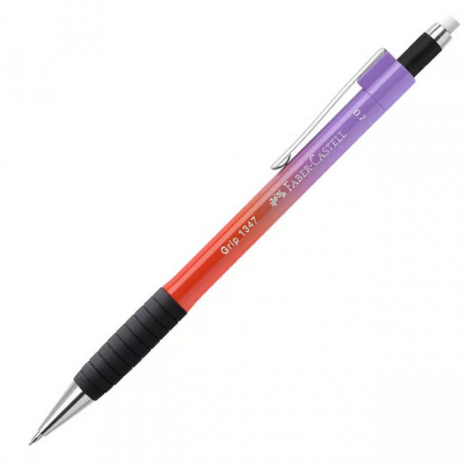 Faber-Castell Flow Edition Μηχανικό Μολύβι 0.7mm με Γόμα Punchy Melon (134703)