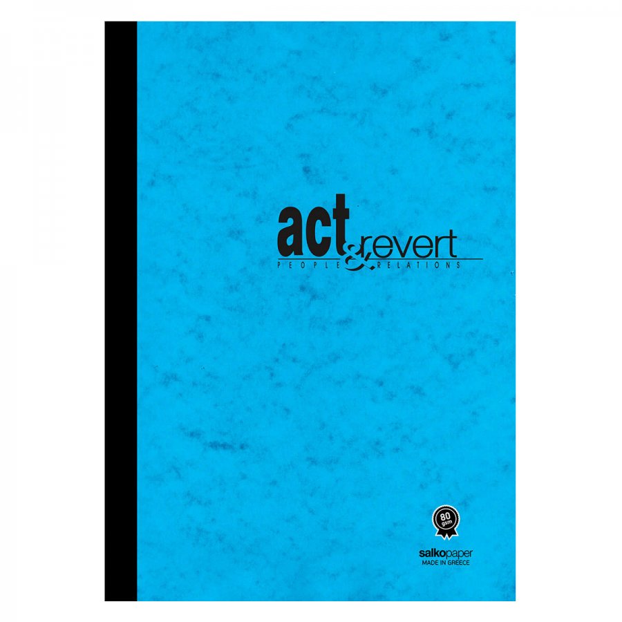 Salko Τετράδιο Κολλητό Act & Revert 360° 2 Θεμάτων 21 x 29cm (5037) Salko Τετράδιο Κολλητό Act & Revert 360° 2 Θεμάτων 21 x 29cm (5037)