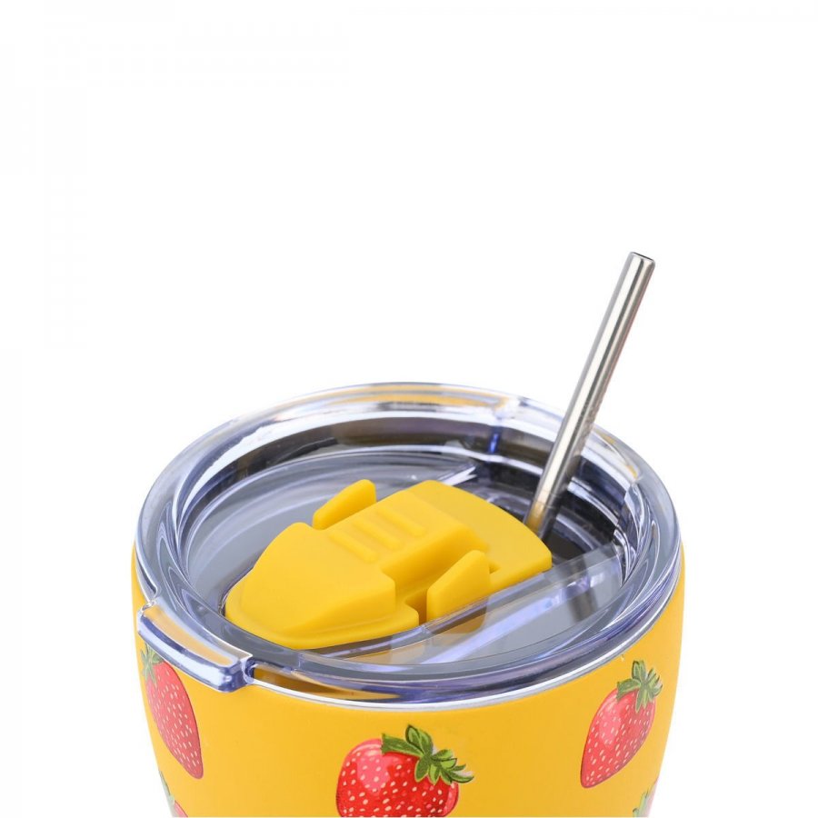 Estia Θερμός Coffee Mug Save The Aegean 350ml Berry Bright (0131688) Estia Θερμός Coffee Mug Save The Aegean 350ml Berry Bright (0131688)