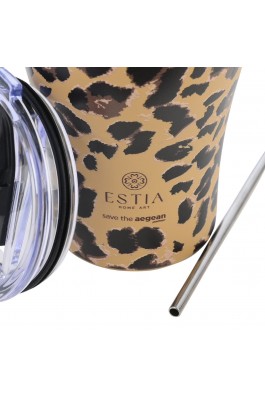 Estia Θερμός Coffee Mug Save The Aegean 350ml Spotted Prowl (0131763)