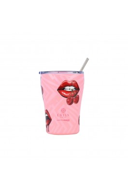 Estia Θερμός Coffee Mug Save The Aegean 350ml Blush Pop (0131800)