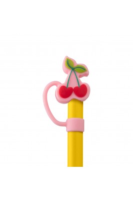 Estia Κάλυμμα για Καλαμάκι Straw Tumbler XL Κεράσι (0141106)