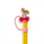 Estia Κάλυμμα για Καλαμάκι Straw Tumbler XL Κεράσι (0141106)