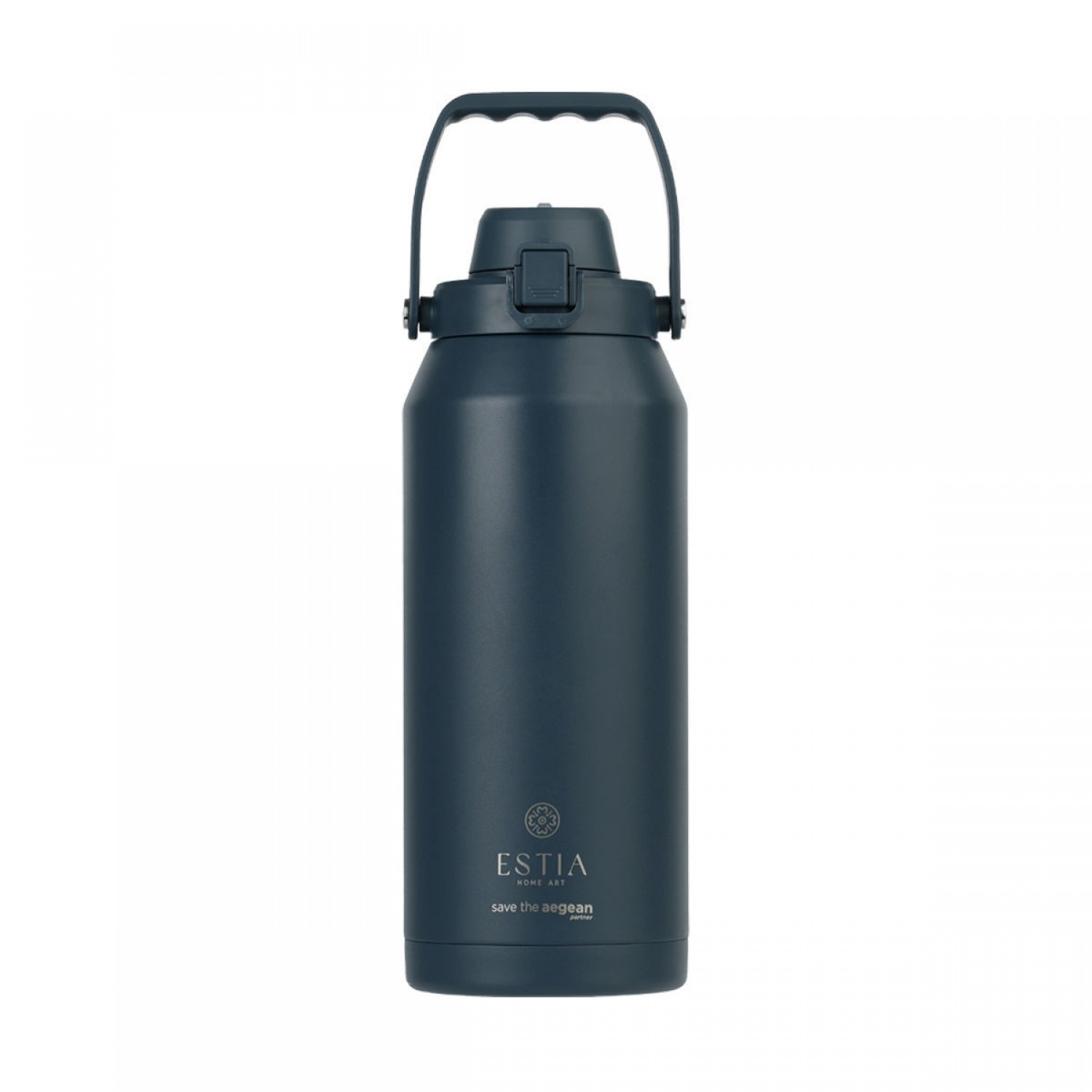 Estia Θερμός  Lift Bottle Save the Aegean 1.8lt Indigo με Λαβή (0141458)