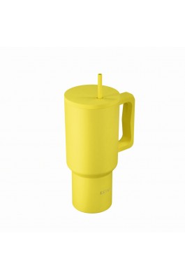 Estia Θερμός Straw Tumbler XL Save The Aegean 900ml Sunbeam (0141496)