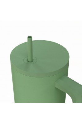 Estia Θερμός Straw Tumbler XL Save The Aegean 900ml Pine (0141502)