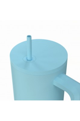 Estia Θερμός Straw Tumbler XL Save The Aegean 900ml Arctic (0141519)
