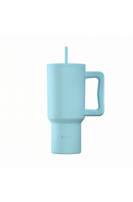 Estia Θερμός Straw Tumbler XL Save The Aegean 900ml Arctic (0141519)