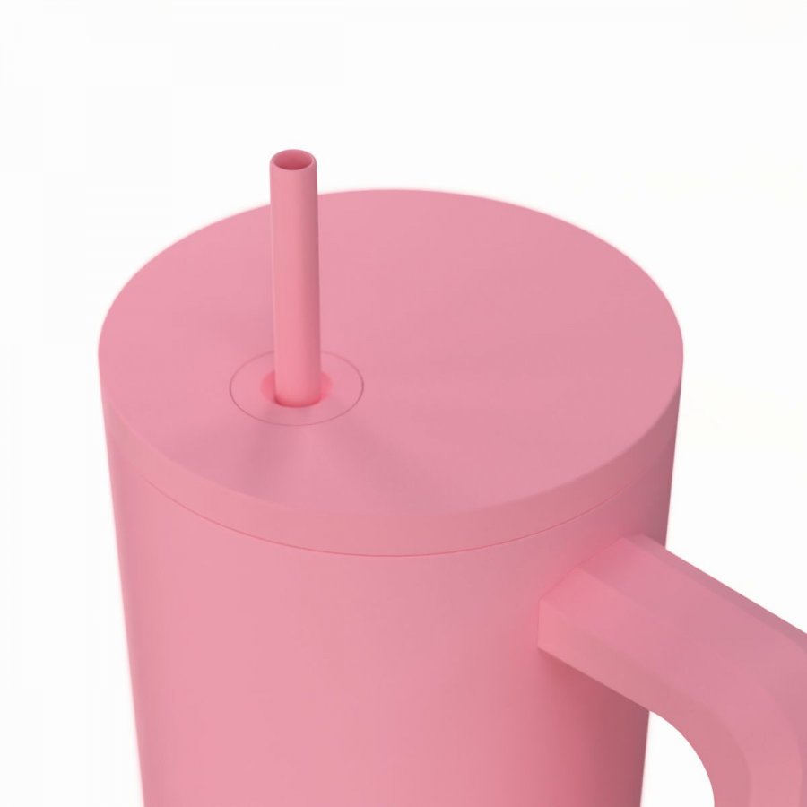Estia Θερμός Straw Tumbler XL Save The Aegean 900ml Rose (0141526) Estia Θερμός Straw Tumbler XL Save The Aegean 900ml Rose (0141526)