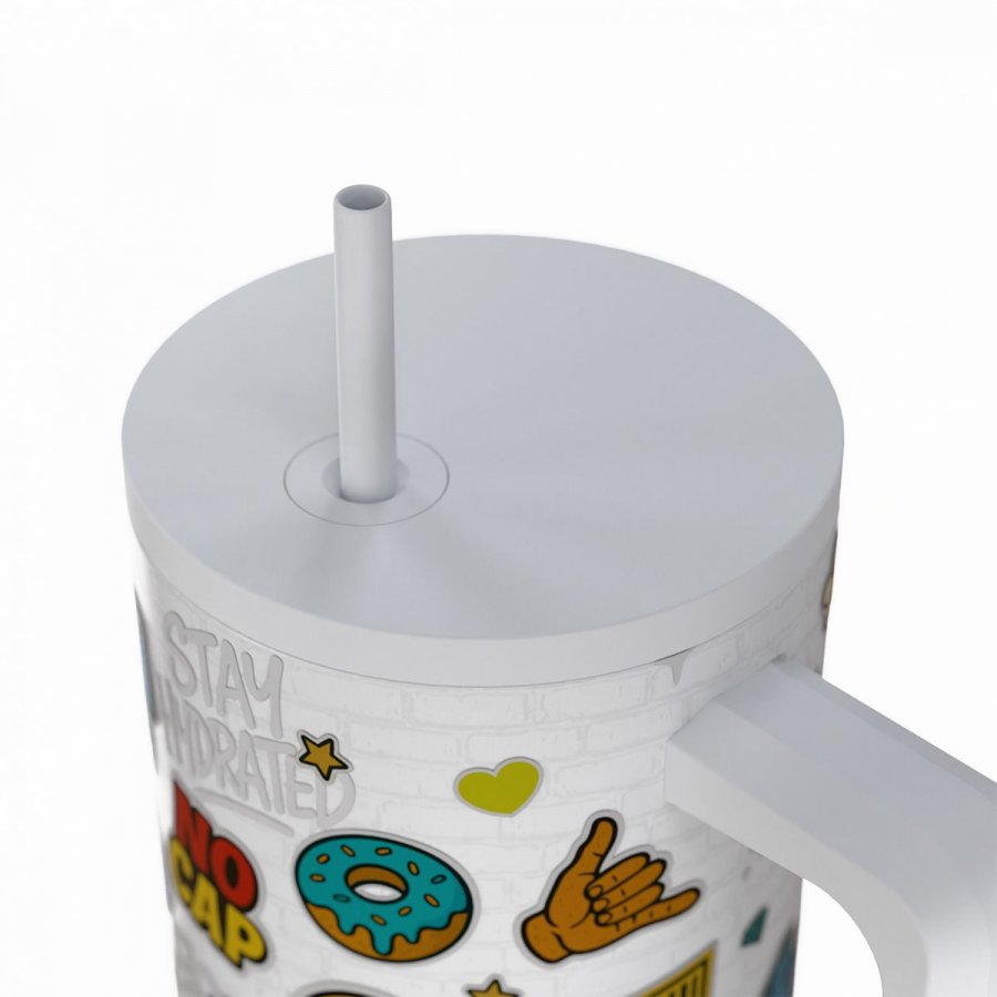 Estia Θερμός Straw Tumbler XL Save The Aegean 900ml Urban Vibes (0141540) Estia Θερμός Straw Tumbler XL Save The Aegean 900ml Urban Vibes (0141540)
