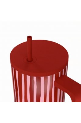 Estia Θερμός Straw Tumbler XL Save The Aegean 900ml Viva Stripes (0141564) Estia Θερμός Straw Tumbler XL Save The Aegean 900ml Viva Stripes (0141564)