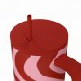Estia Θερμός Straw Tumbler XL Save The Aegean 900ml Coral Waves (0141588) Estia Θερμός Straw Tumbler XL Save The Aegean 900ml Coral Waves (0141588)