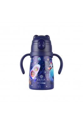 Estia θερμός Bubble Bottle Save The Aegean 300ml Solar Jump με Καλαμάκι (0133163)