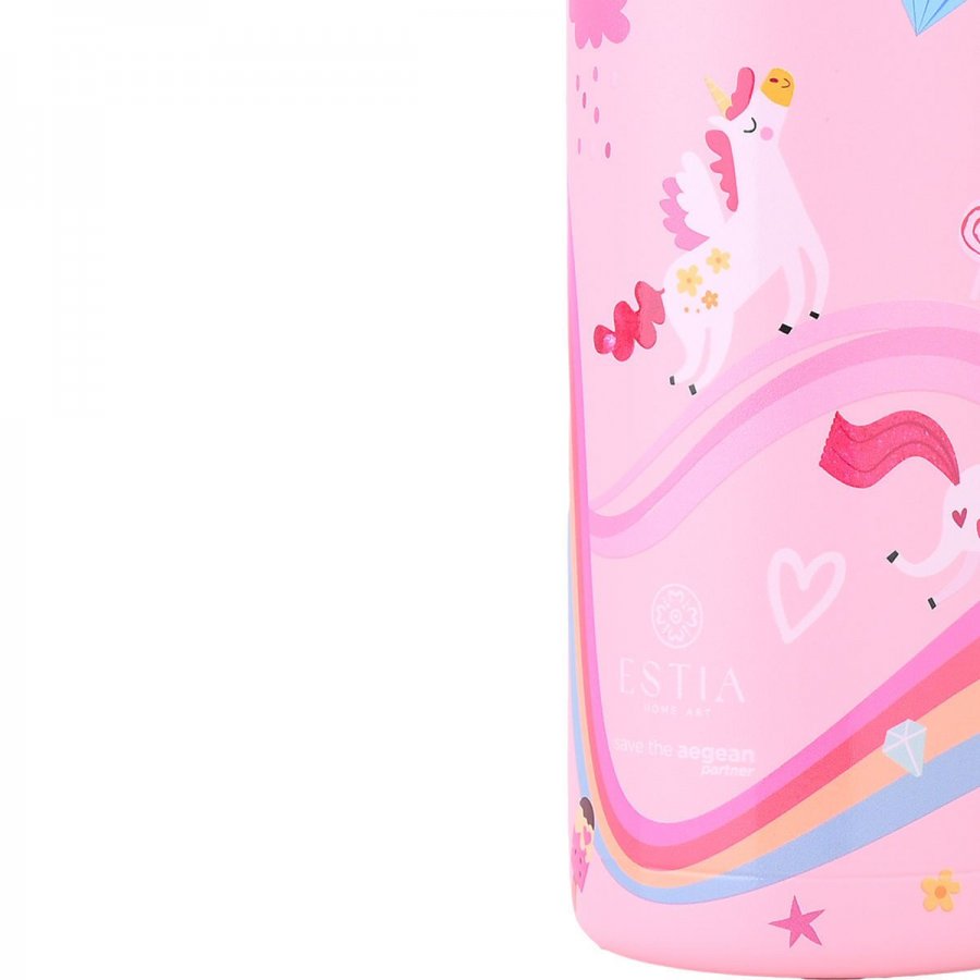 Estia θερμός Wonder Bottle Save The Aegean 500ml Rainbow Dreams με Καλαμάκι (0134207) Estia θερμός Wonder Bottle Save The Aegean 500ml Rainbow Dreams με Καλαμάκι (0134207)