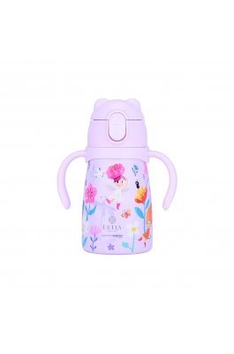 Estia θερμός Bubble Bottle Save The Aegean 300ml Fairy Tales με Καλαμάκι (0134214)