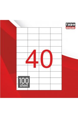 Typotrust 100 Αυτοκόλλητες Ετικέτες Εκτυπωτών Α4 40/Φ 52,5x29,7mm (TL4011) Typotrust 100 Αυτοκόλλητες Ετικέτες Εκτυπωτών Α4 40/Φ 52,5x29,7mm (TL4011)