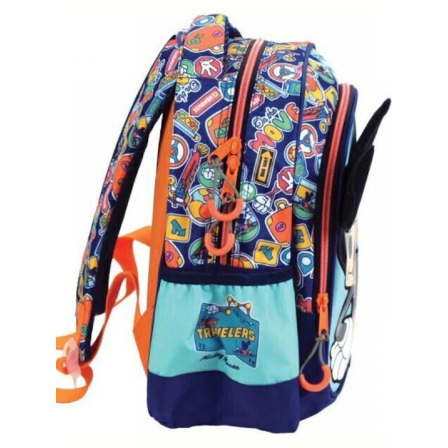 Gim Mickey Fun Travels Σχολική Τσάντα Πλάτης Νηπίου (34092054) Gim Mickey Fun Travels Σχολική Τσάντα Πλάτης Νηπίου (34092054)