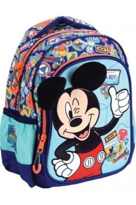 Gim Mickey Fun Travels Σχολική Τσάντα Πλάτης Νηπίου (34092054)