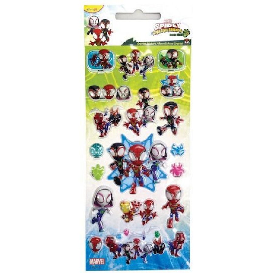 Gim Αυτοκόλλητα Crystal Spidey Amazing World (77750220) Gim Αυτοκόλλητα Crystal Spidey Amazing World (77750220)