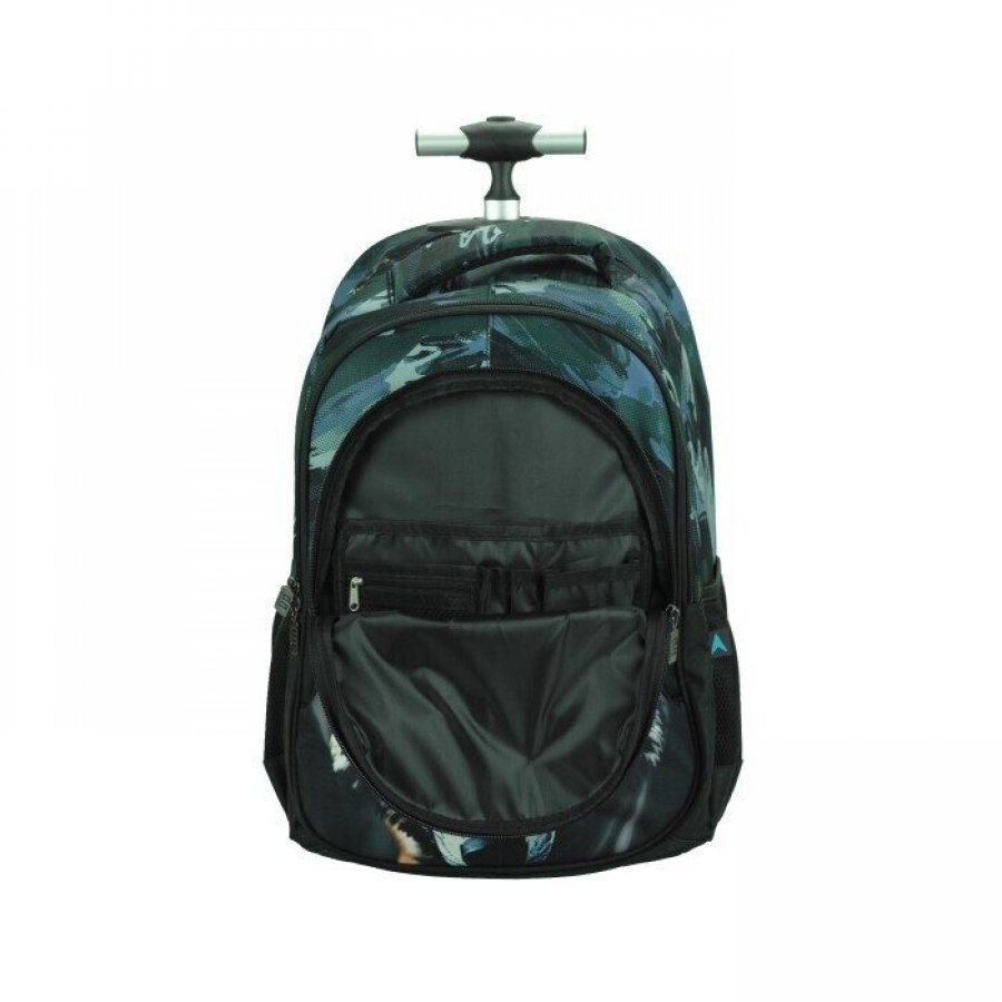 Back Me Up Blue Eye Wolf Σχολική Τσάντα Τρόλεϊ Δημοτικού (35733074) Back Me Up Blue Eye Wolf Σχολική Τσάντα Τρόλεϊ Δημοτικού (35733074)