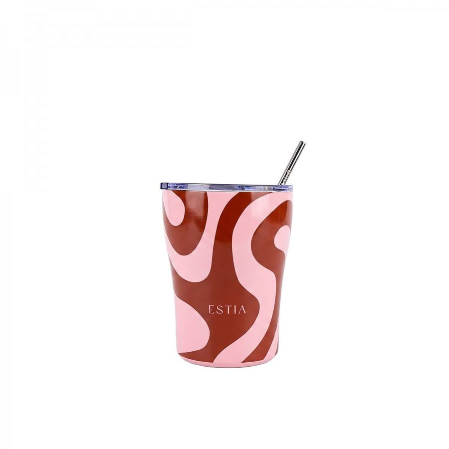 Estia Θερμός Coffee Mug Save The Aegean 350ml Coral Waves (01489003) Estia Θερμός Coffee Mug Save The Aegean 350ml Coral Waves (01489003)