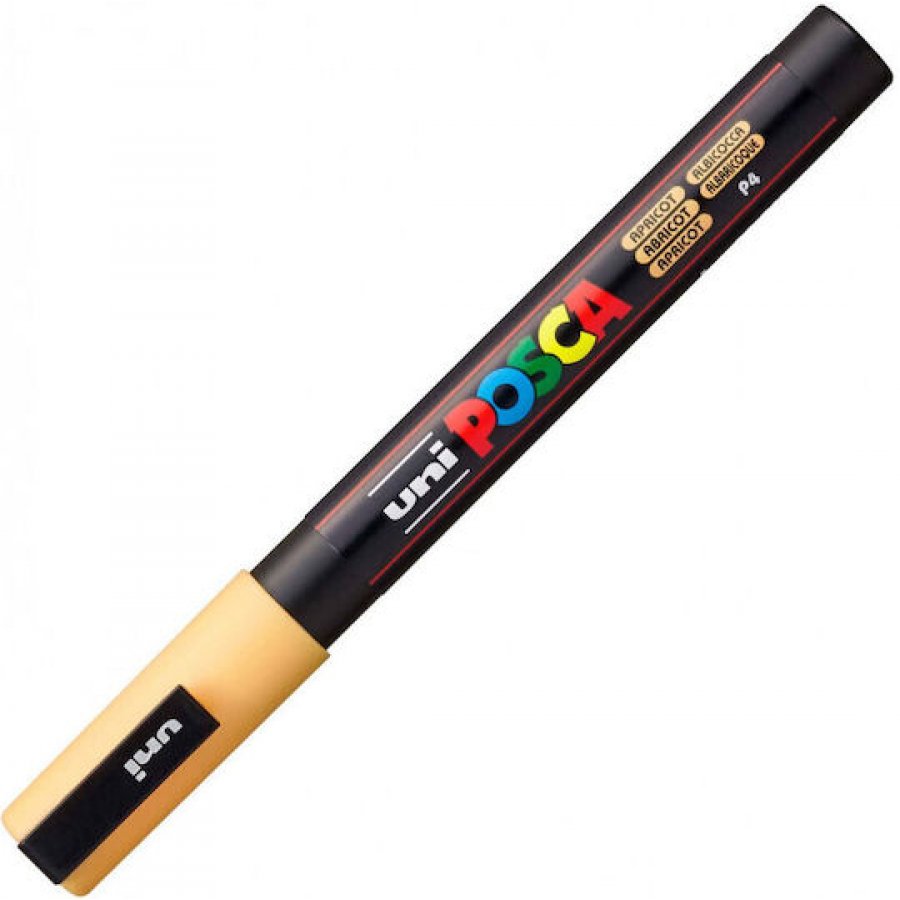 Uni-Ball Posca Ανεξίτηλος Μαρκαδόρος 0.9-1.3mm Βερυκοκκί (PC3M) Uni-Ball Posca Ανεξίτηλος Μαρκαδόρος 0.9-1.3mm Βερυκοκκί (PC3M)