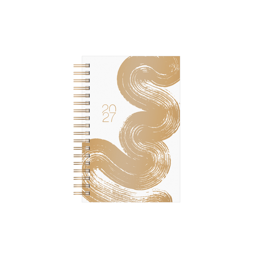 Linardatos Ημερήσιο Ημερολόγιο Σπιράλ Brush 2027 14x21 (72033) Linardatos Ημερήσιο Ημερολόγιο Σπιράλ Brush 2027 14x21 (72033)