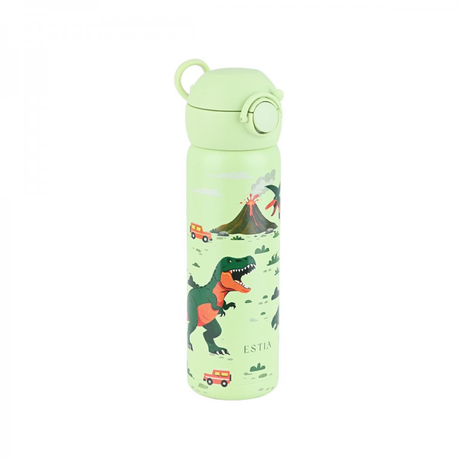 Estia θερμός Wonder Bottle Save The Aegean 500ml Dino Explorer με Καλαμάκι (0143674)