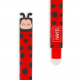 Legami Στυλό Gel Lady Bug με Γόμα με Κόκκινο Μελάνι (EP00074)